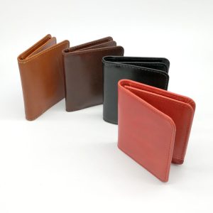 Billetera de Cuero Triple