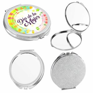 Espejo metálico redondo doble - Empresas CTM