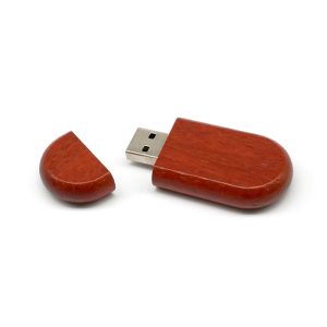 Pendrive Madera Caoba 16gb con Tapa Imantada
