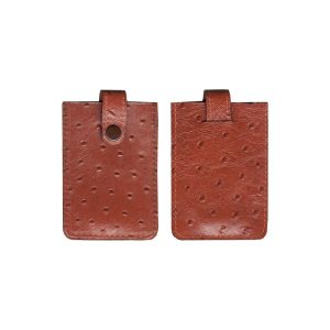 Porta Tarjetas Retractil en Cuero - Empresas CTM