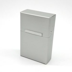 Porta tarjetas / cigarrera metálica