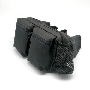 Bolso deportivo tipo Banano para running color Negro