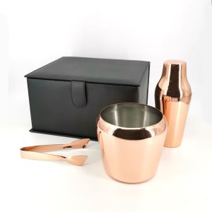 Set coctelera cobre Premium