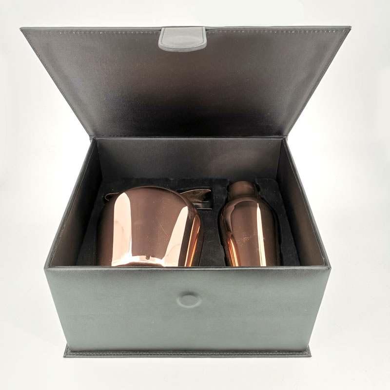 Set coctelera cobre Premium