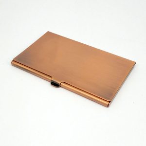 tarjetero cobre envejecido empresasctm