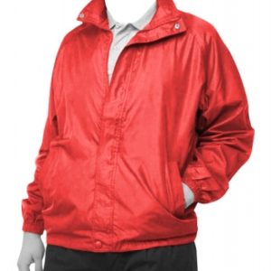 Cortaviento con Diseño Ergonómico Rojo L