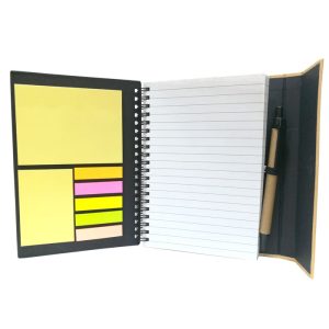 Cuaderno Ecológico Bicolor Negro/Beige