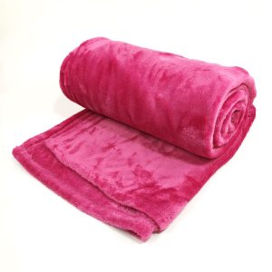 Frazada Cachemira 170x130cm Fucsia