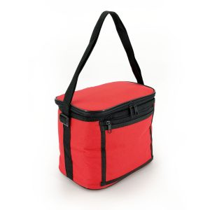 Bolso cooler rojo pequeño