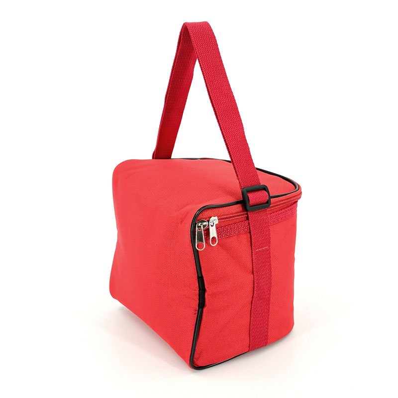 Bolso cooler rojo portable