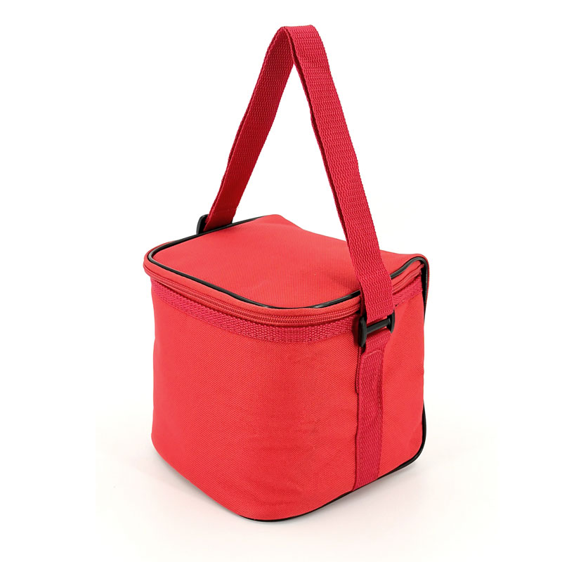 Bolso cooler rojo portable