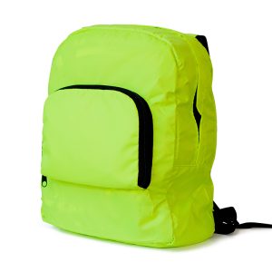 mochila reflectante plegable