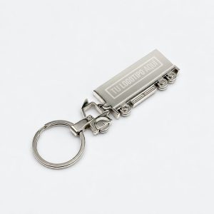 Llavero Camion Cromado Metal