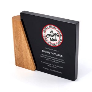 Galvano Cristal/Madera Premium